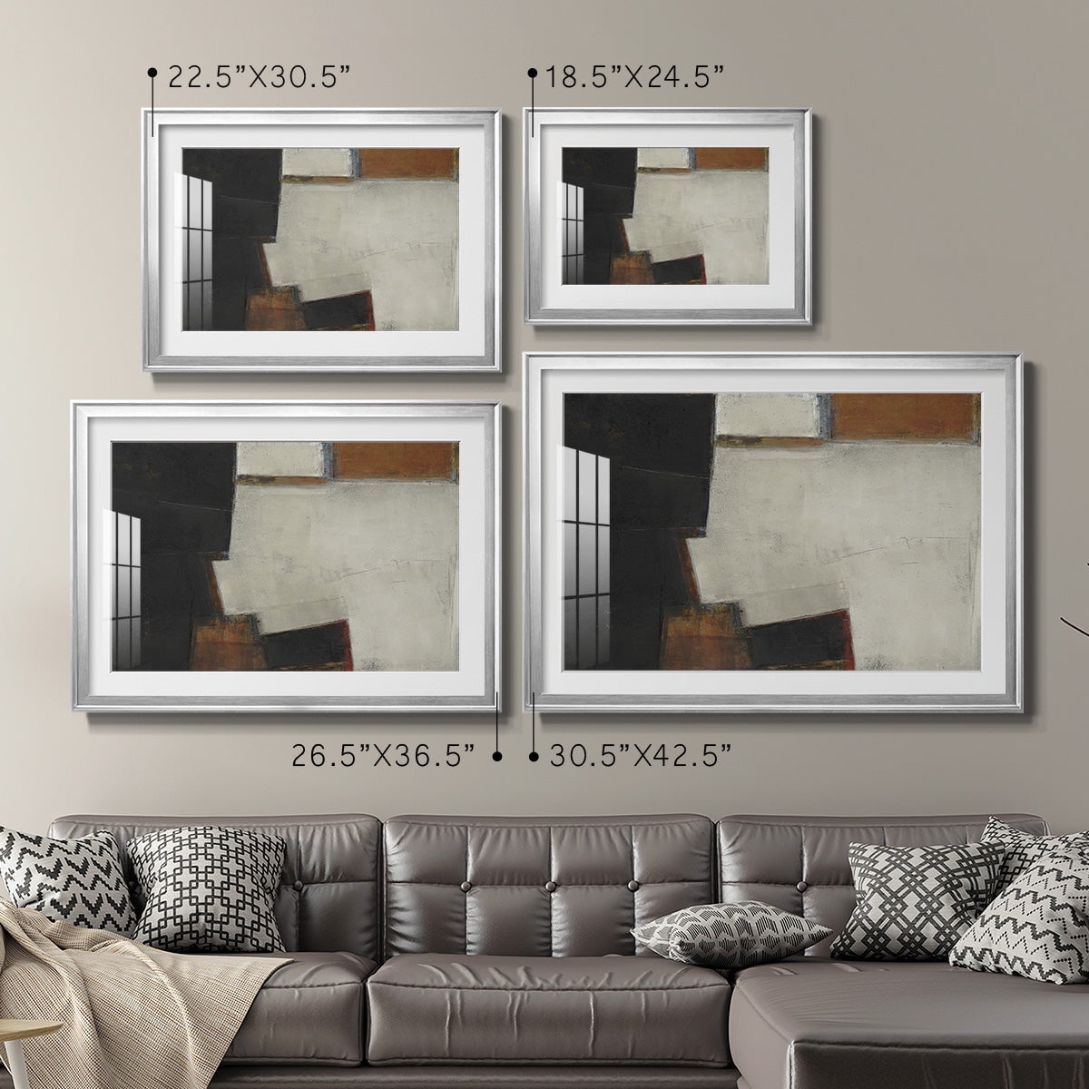 Our Way to Fall Premium Framed Print - Ready to Hang