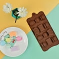 thumbnail image 4 of 2 piezas de chocolate, molde para galletas, molde de silicona para hornear, adecuado para restaurantes, familias, 4 of 6