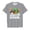 Grey, variant on Gaexia School Clothes Girls Short Sleeve T Shirt Summer Soft Comfortable Back To Kids Tops Cute Patterned Tees (White,6-7 Years)