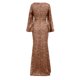 thumbnail image 5 of Vestidos Puntoco para mujer, vestido de verano a la moda con lentejuelas, vestido brillante con purpurina para fiesta y discoteca, falda larga envolvente, vestido formal de noche, 5 of 8