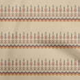 thumbnail image 1 of oneOone Polyester Spandex Dark Beige Fabric Asian Block Sewing Material Print Fabric By The Yard 56 Inch Wide, 1 of 4