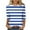 3/4 sleeve shirts clearance Blue, variant on BSDJILFG 3/4 Sleeve Tops for Women Red Striped Shirt Loose Fit Tunics Crew Neck Pullover Blouse ,Sizes S-3XL