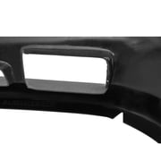 Ikon Motorsports متوافق مع 92-98 BMW E36 AC Type II Style Half Front Bumper Lip - Polyurethane PU