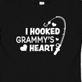 thumbnail image 4 of Inktastic I Hooked Grammy's Heart with Fishing Rod Boys or Girls Baby T-Shirt, 4 of 5