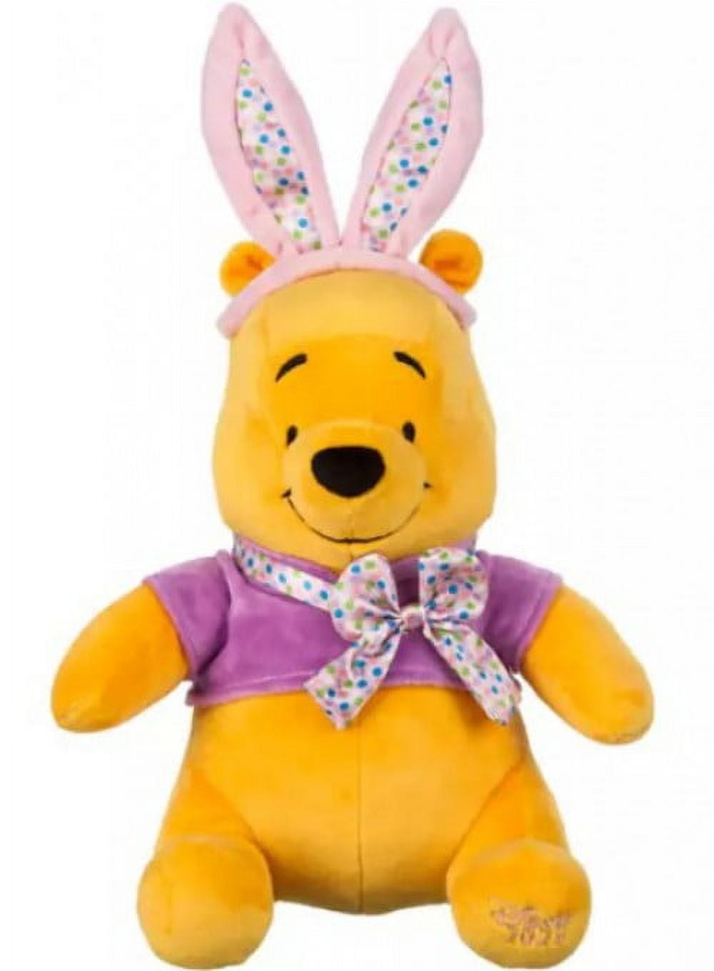 Disney Plush: Easter Bonnet Pooh Bear | Stuffed Animal - Walmart.com