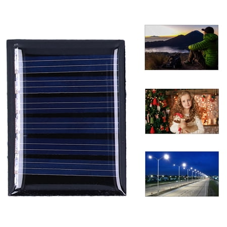 Elowen Solar Board Solar Panel, Polysilicon Solar Panel Module for Small Home Projects for Charging Small Batteries for Electronic Applications for Scientific Projects
