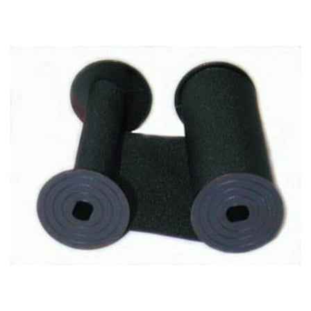 (2 Pack) Replacement Ribbon for Rapidprint, Widmer, and Simplex Time Stamp, Black