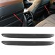 thumbnail image 1 of Embellecedor de cubierta Fitfor 2 piezas Textura de fibra de carbono para asiento trasero BuyWeek, 1 of 9