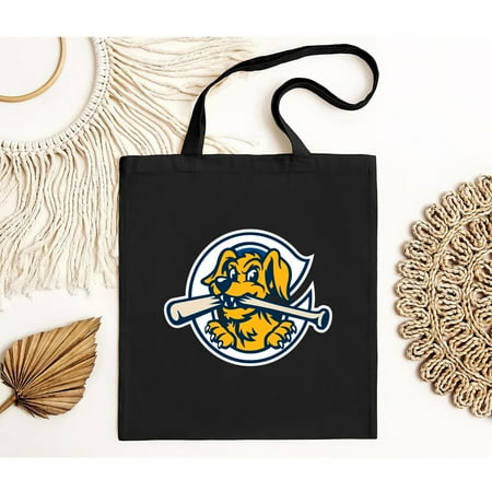 vintage The Charleston RiverDogs Tri-blend Tote Bag-TH22219