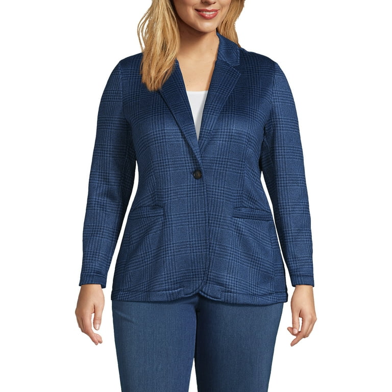 Fleece blazer womens deals