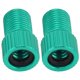 thumbnail image 3 of DEWIN 2 unids/Set Presta a Schrader convertidor de válvula de Bicicleta Adaptador de Bomba de Bicicleta de montaña Resistente al Desgaste(Verde), 3 of 5