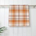 thumbnail image 4 of Fall Kitchen Towels 18x26 inch Burnt Orange Buffalo Plaid Decor Dish Towels Autumn Harvest Thanksgiving Seasonal Decoration Hand Towel Absorbent Dish Cloths for Home Kitchen Dining Set of 2, 4 of 6