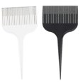 thumbnail image 5 of Peine para mechas con cola de rata para aplicar papel de aluminio y tinte para el cabello, tejido ajustable, blanco, para uso en salones de belleza y en casa., 5 of 5