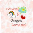 thumbnail image 4 of Inktastic Someone in Oregon Loves Me Boys or Girls Baby Bodysuit, 4 of 5