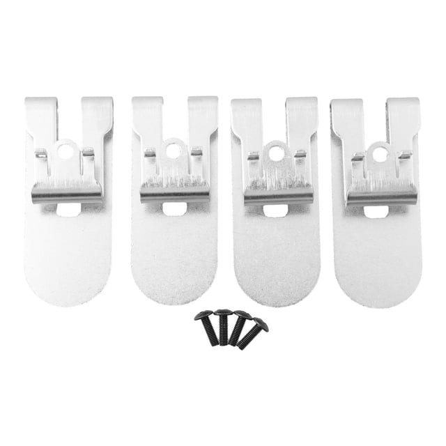 4 Pcs N435687 Kit de Crochets pour Courroie Dcf620 Dcf620B Dcf622 Vis de Cloison Sèche