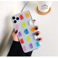 thumbnail image 3 of 3D Clear Case Compatible with iPhone 15, Super Cute Cartoon Bears, Funny Creative Soft Protective Case Cover (Bears, iPhone 15), 3 of 7