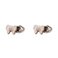 thumbnail image 4 of Costura gemelos broche botones Jumpingount 100 Uds Metal desmontable decorativo, 4 of 6