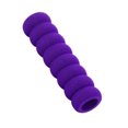 thumbnail image 2 of Billuyoard Cubierta de manija de puerta en espiral Funda de perilla de puerta de espuma anticolisión Cubierta de perilla flexible Cubiertas para muebles de jardín violeta 13.5x3.5 cm, 2 of 6