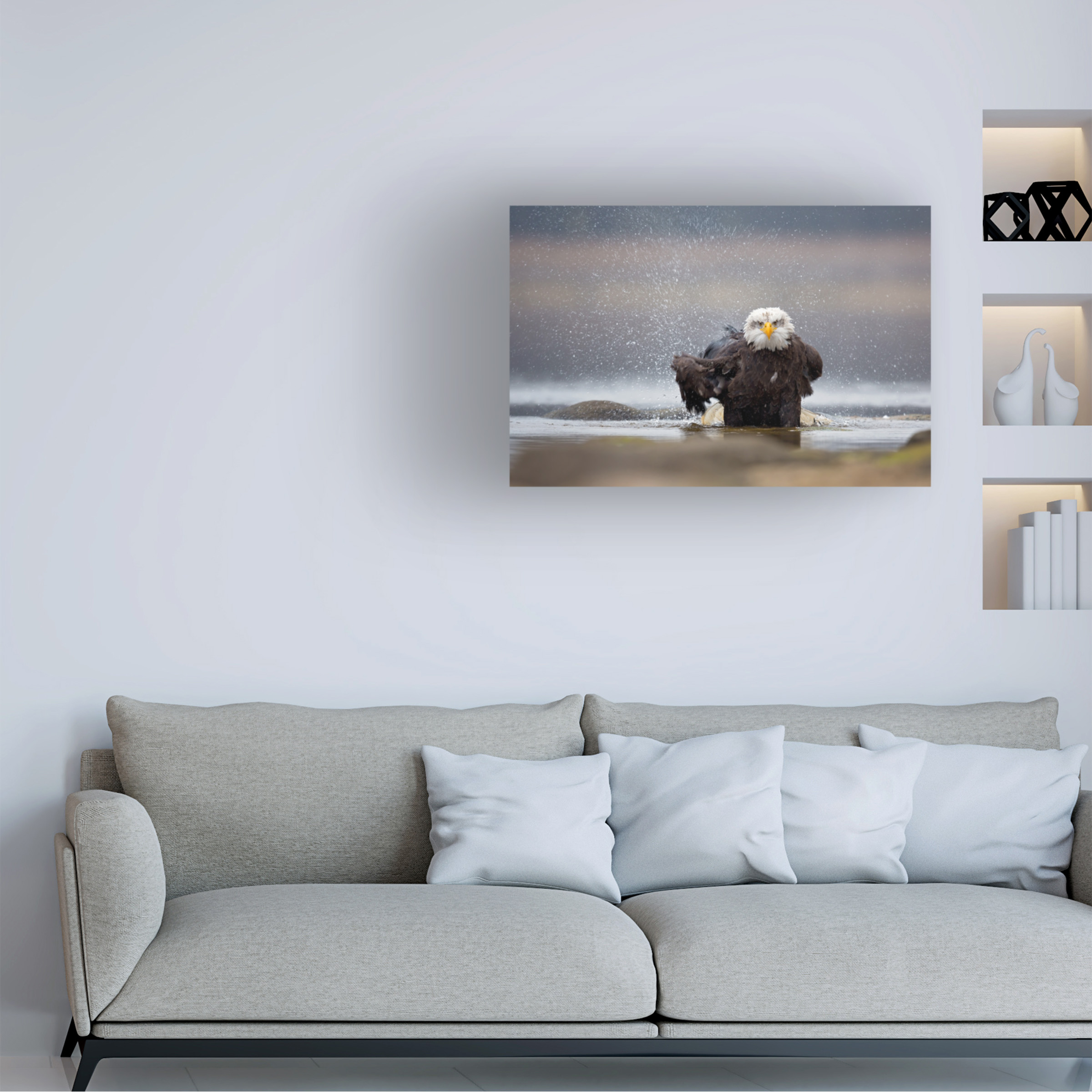 Milan Zygmunt 'Bald Eagle' Canvas Art
