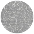 thumbnail image 2 of Addison Rugs Chantille Indoor/Outdoor Transitional Geometric Gray Machine Washable Round Rug, 8' x 8', 2 of 8