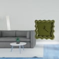 thumbnail image 2 of Pantalla De Lámpara De Pie Para Sala De Estar Y Reloj De Pared Cuadrado, Adorno Colgante Silencioso Y Preciso Para Decoración De Estudio, Cocina Y Granja., 2 of 7