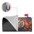 thumbnail image 2 of Yiaed Colorful Plant Tiger Print Mailbox Covers, Magnetic Mailbox Cover, Mail Box Covers for Garden Outdoor Decor Box Covers-21x18 in, 2 of 8