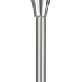 thumbnail image 5 of 70" Nickel Torchiere Floor Lamp With White Frosted Glass Dome Shade, 5 of 7