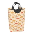 thumbnail image 2 of KLL Autumn Mushrooms Laundry Hamper,Large Canvas Fabric Lightweight Storage Basket Toy Organizer Dirty Clothes Collapsible Waterproof, 2 of 6