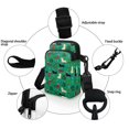 thumbnail image 5 of HELLHERO Christmas Lightweight Travel Crossbody Purse for Adult Daily Use Shoulder Purse Polyester 4.33x1.97x7.09, 5 of 7