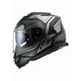 thumbnail image 2 of LS2 Helmets Assault Petra Full Face Motorcycle Helmet, Matte Black/Gray (S), 2 of 5