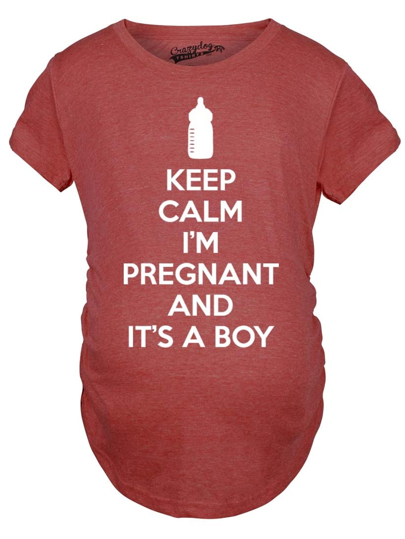 Maternity Keep Calm I M Pregnant And It S A Boy Shirt Funny Pregnancy Tee Walmart Com Maternity Keep Calm I M Pregnant And It S A Boy Shirt Funny Pregnancy Tee Walmart Com