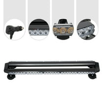 66 LED Emergency Light Bar Rooftop Double Side Strobe Warning Light Amber 12V