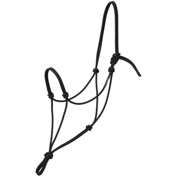 Silvertip Big Sky Rope Halter, Full Color: Black