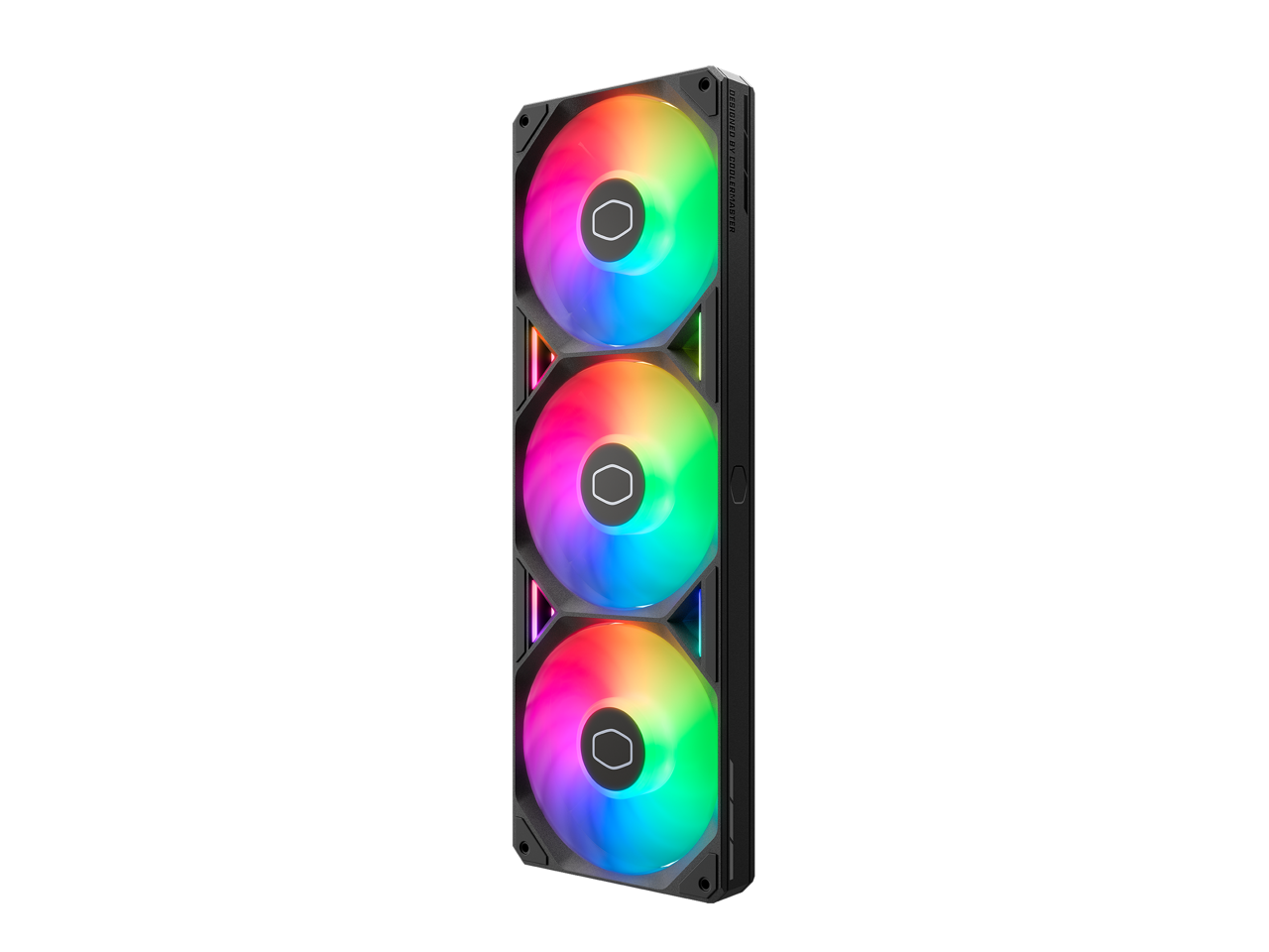 Cooler Master Single-Frame aRGB PC Case|Liquid Cooler Fan, 360mm, Single Modular Cable, PWM 2,050 RPM, Air Balance Blades, Loop Dynamic Bearing, Radiant aRGB Lighting