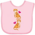 thumbnail image 3 of Inktastic Tiger Jungle Animal Girls Baby Bib, 3 of 4