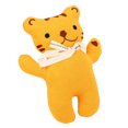 thumbnail image 1 of Juguete de tigre de algodón, juguete de tigre de peluche, juguete de animal de tigre suave, relleno de algodón de tigre, instalación sin esfuerzo, 1 of 9