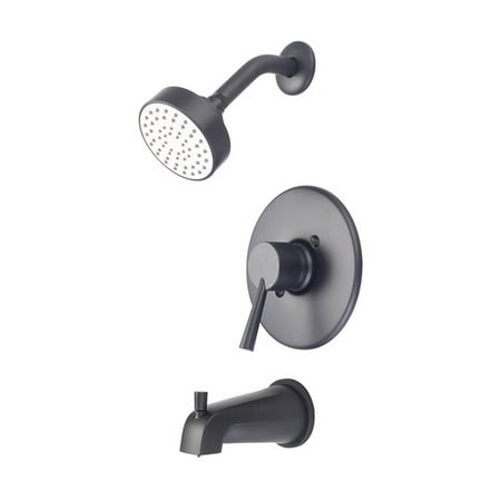 Olympia Faucets Single Lever Handle Tub and Shower Faucet with Diverter