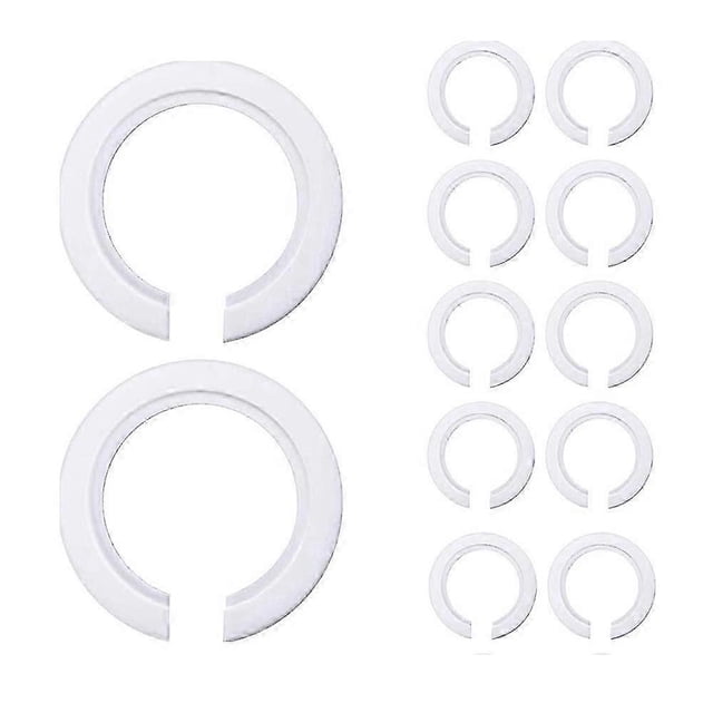 12Pcs Lamp Shade,E27 to E14 Hole Converter,Lampshade for Fitting Screw Lamp Shades to Cap Lampholde