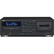 TEAC - AD850SEB Cassette Deck USB Rec. CD Player - Black