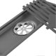 thumbnail image 3 of 30cm Rectangular Stainless Steel Floor Drain Corrosion Resistant Shower Grate for Kitchen Balcony Hotel, 3 of 4