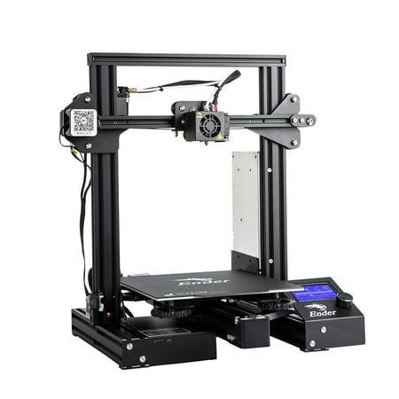 Creality 3D Ender-3 Pro High Precision 3D Printer DIY Kit MK-10 Extruder with Resume Printing Function Heatbed Support 220*220*250mm Printing Size for Home & School