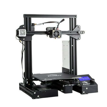 Creality 3D Ender-3 Pro High Precision 3D Printer DIY Kit MK-10 Extruder with Resume Printing Function Heatbed Support 220*220*250mm Printing Size for Home & School (Best Printer For Infrequent Use 2019)