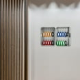 thumbnail image 2 of KONTONTY Compact White Key Lock Box Wall Mount for Efficient Key Storage in Car Dealerships and Repair Shops, 2 of 8
