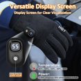 thumbnail image 4 of Guantes térmicos MetroTesco eléctricos recargables con pantalla, 4 of 7