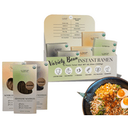 KLDSCP Superamen Organic Bean Noodles, Gluten-Free, Keto Friendly, 6 Variety Pack, 42oz