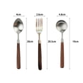 thumbnail image 6 of Homelife Stainless Steel Fork Spoon Kids Utensil BPA Free ABS Handle Cutlery for Home Hotel Kitchen Dining Parties Picnics Camping Wedding Receptions, 6 of 13