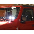 thumbnail image 5 of A-Pillar Dual LED Pod Light Kit For Jeep 2018-up Wrangler JL, Includes (4) 20W High Power LED Cubes, Windshield A-Pillar Mounting Brackets & On/Off Switch Wiring Kit, 5 of 9