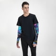 thumbnail image 4 of Bingfone Farmers Gardening Sleeves Sun Protection Arm Cooling Sleeves for Women Men with Thumb Hole - Cute Fuzzy Fantasy Creatures, 4 of 7