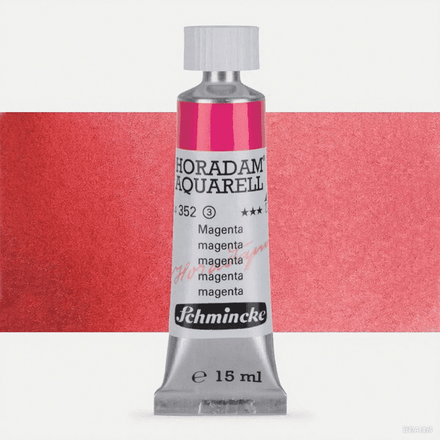 Schmincke - Set de Acuarelas HORADAM AQUARELL | Tubos de 15 ml, Pinturas para Artistas, Aficionados y Estudiantes, Materiales de Arte, Serie 352