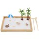 thumbnail image 4 of Mini Beach Accessories Set Zen Garden Kit Home Decoration 28X19X2.8CM Assorted Color Decorative 1 Set, 4 of 5